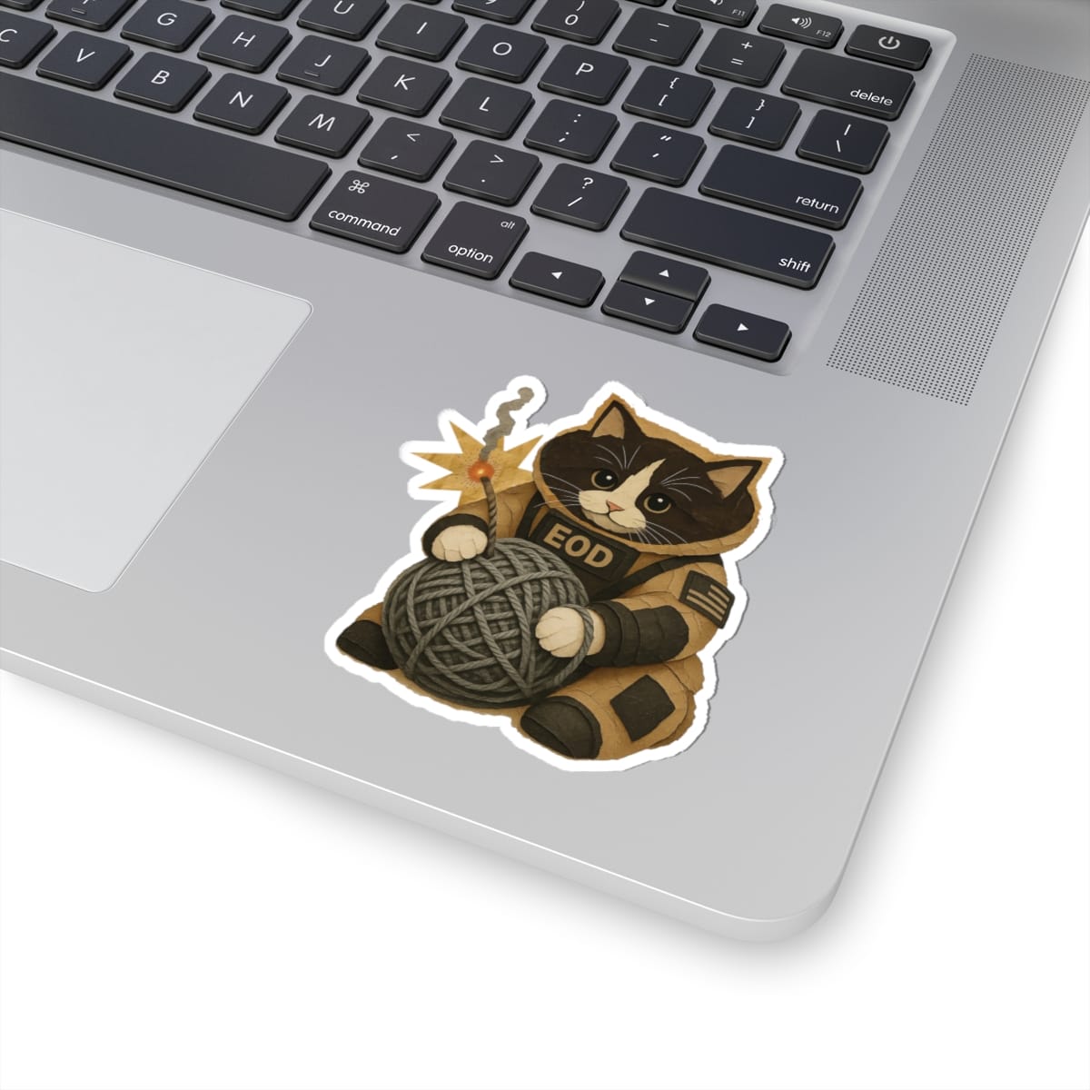 K-Factor Supply Co Bomb Suit Kitten - Tuxedo Sticker