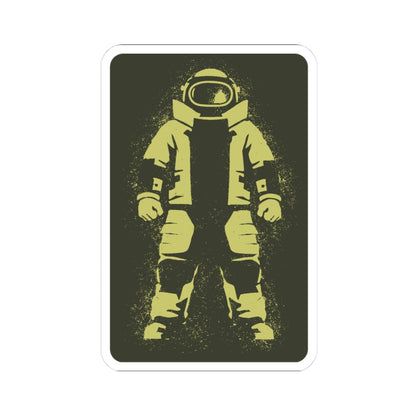 K-Factor Supply Co Bomb Suit Stencil Sticker 3" × 3"