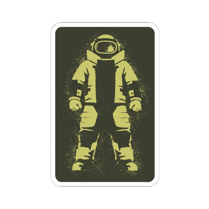 K-Factor Supply Co Bomb Suit Stencil Sticker 6" × 6"