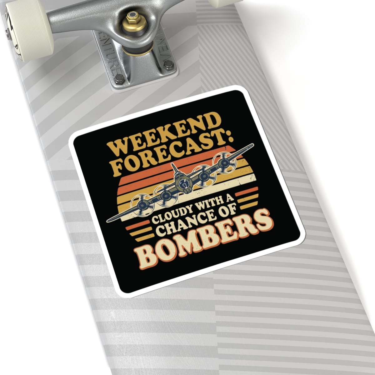 K-Factor Supply Co Bomber Forecast Sticker