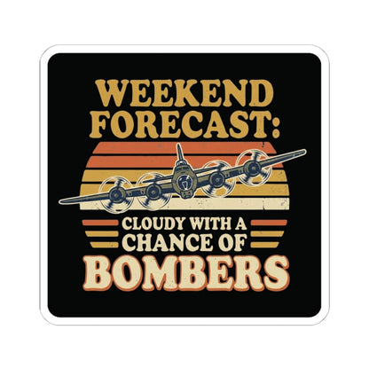 K-Factor Supply Co Bomber Forecast Sticker 6" × 6"