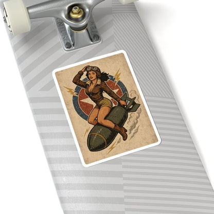 K-Factor Supply Co Bombs Away Sticker