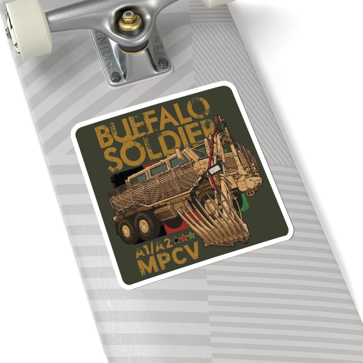 K-Factor Supply Co Buffalo Soldier Sticker