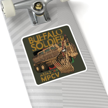 K-Factor Supply Co Buffalo Soldier Sticker