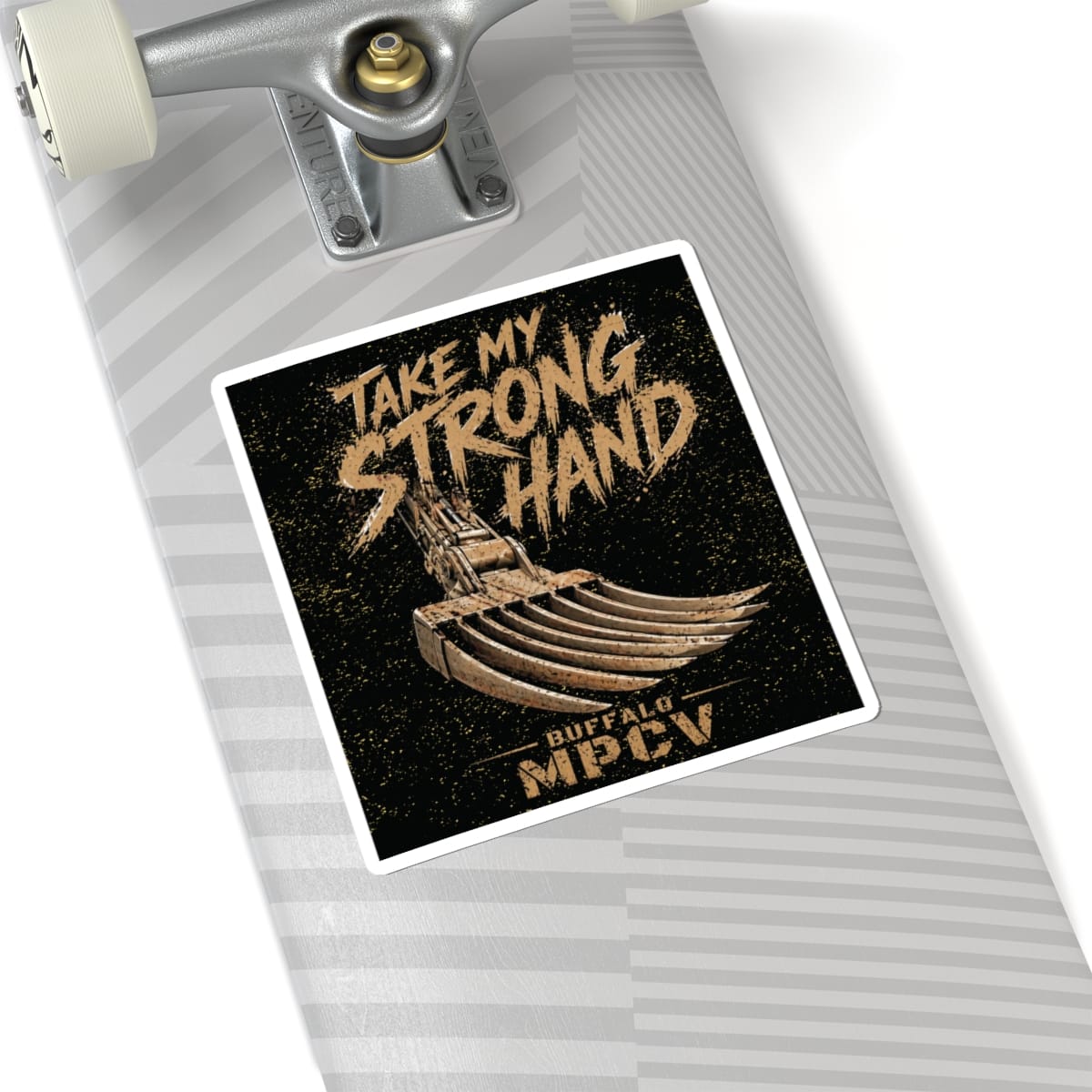 K-Factor Supply Co Buffalo - Strong Hand Sticker