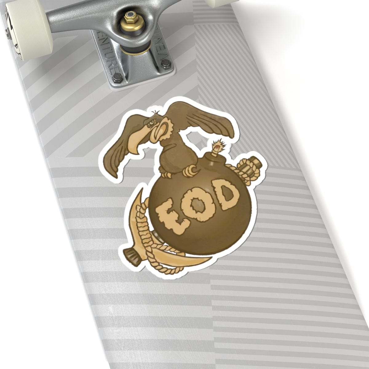 K-Factor Supply Co Buzzard Bomb and Pick (Clean) Sticker