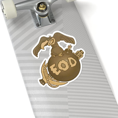 K-Factor Supply Co Buzzard Bomb and Pick (Clean) Sticker