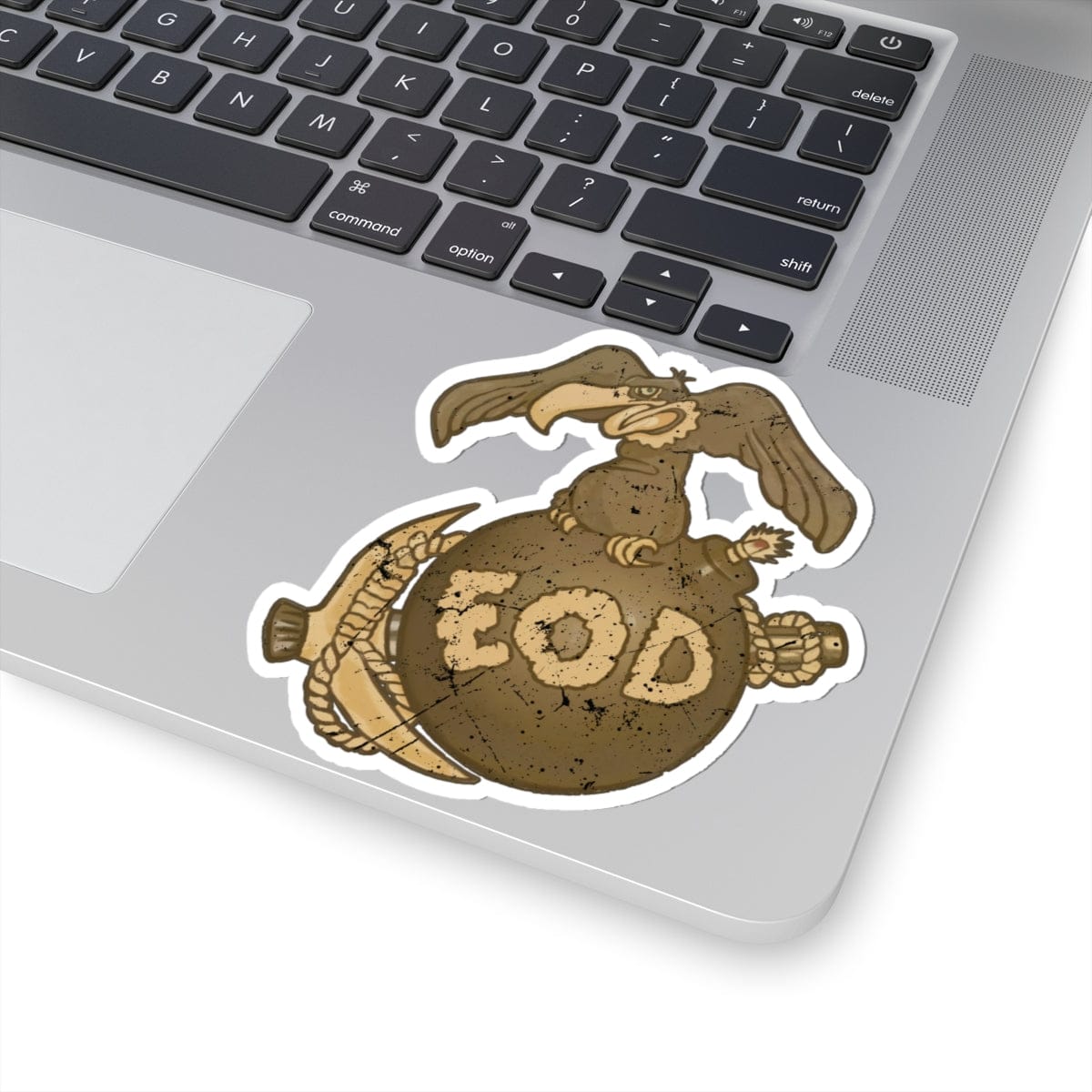 K-Factor Supply Co Buzzard Bomb and Pick (Distressed) Sticker