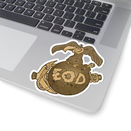 K-Factor Supply Co Buzzard Bomb and Pick (Distressed) Sticker