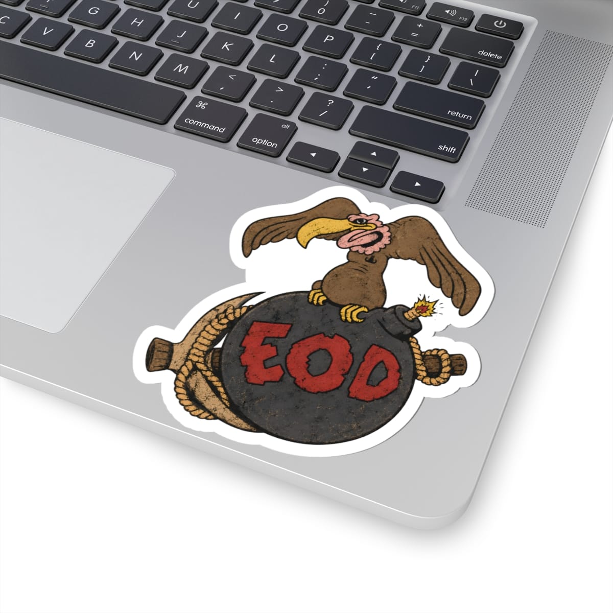 K-Factor Supply Co Buzzard Bomb and Pick (Full Color) Sticker