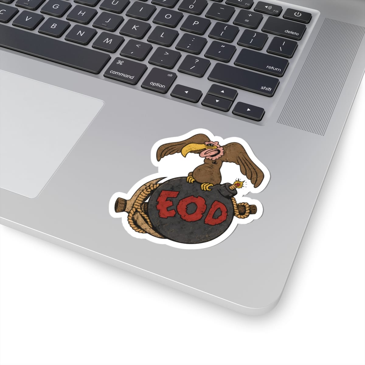 K-Factor Supply Co Buzzard Bomb and Pick (Full Color) Sticker