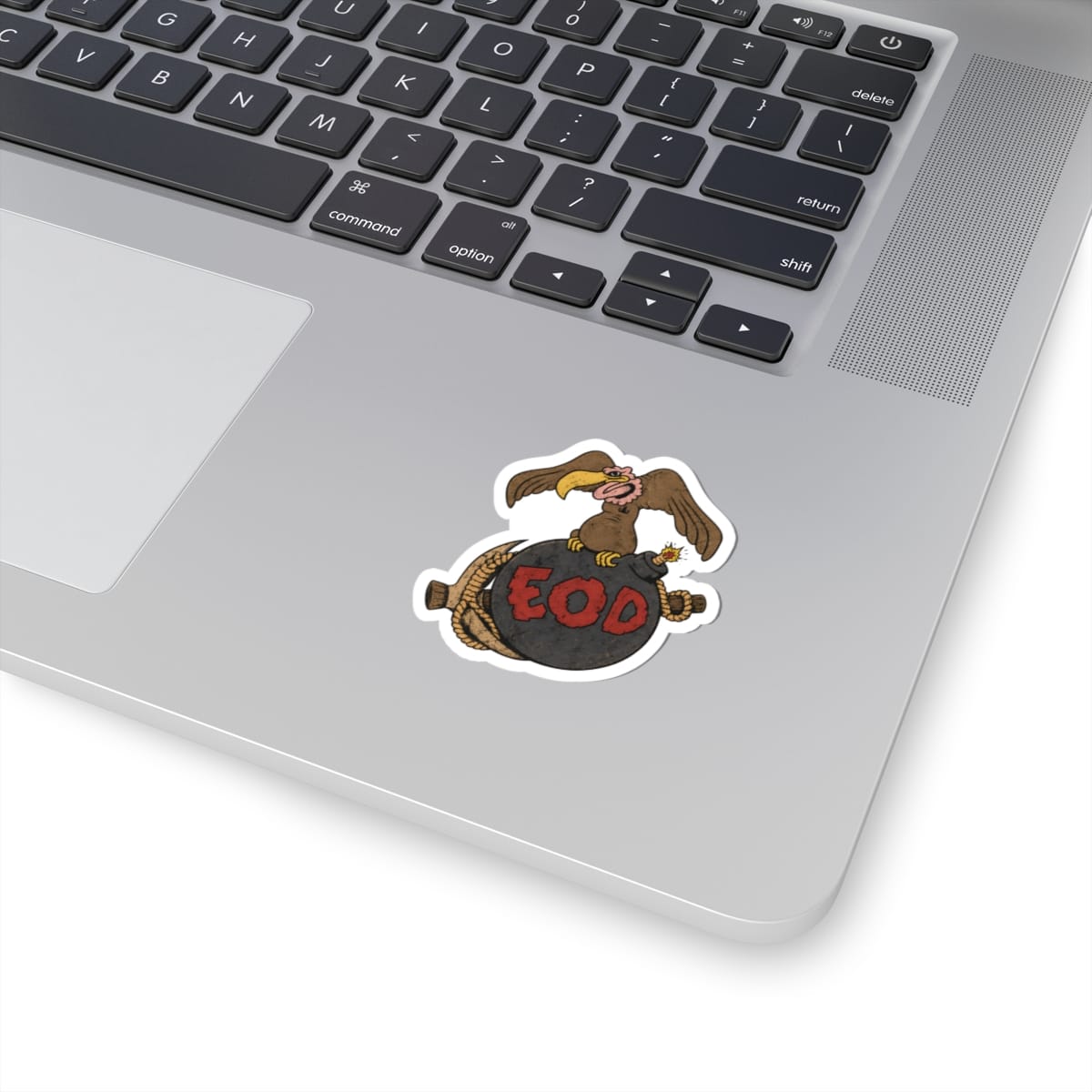 K-Factor Supply Co Buzzard Bomb and Pick (Full Color) Sticker