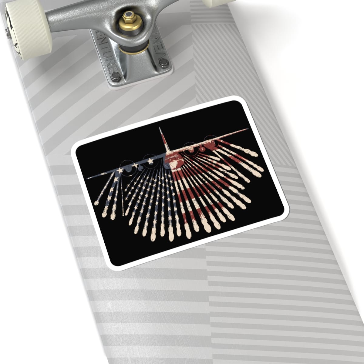 K-Factor Supply Co C-130 Flare Flag Sticker
