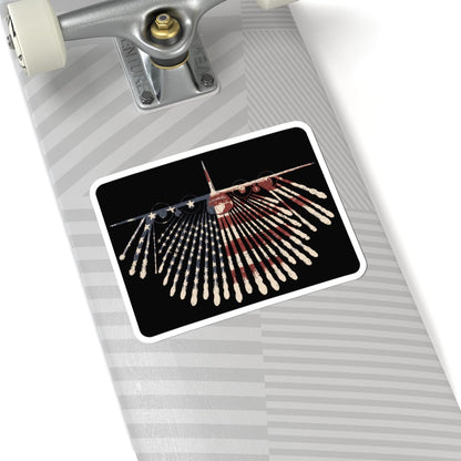 K-Factor Supply Co C-130 Flare Flag Sticker