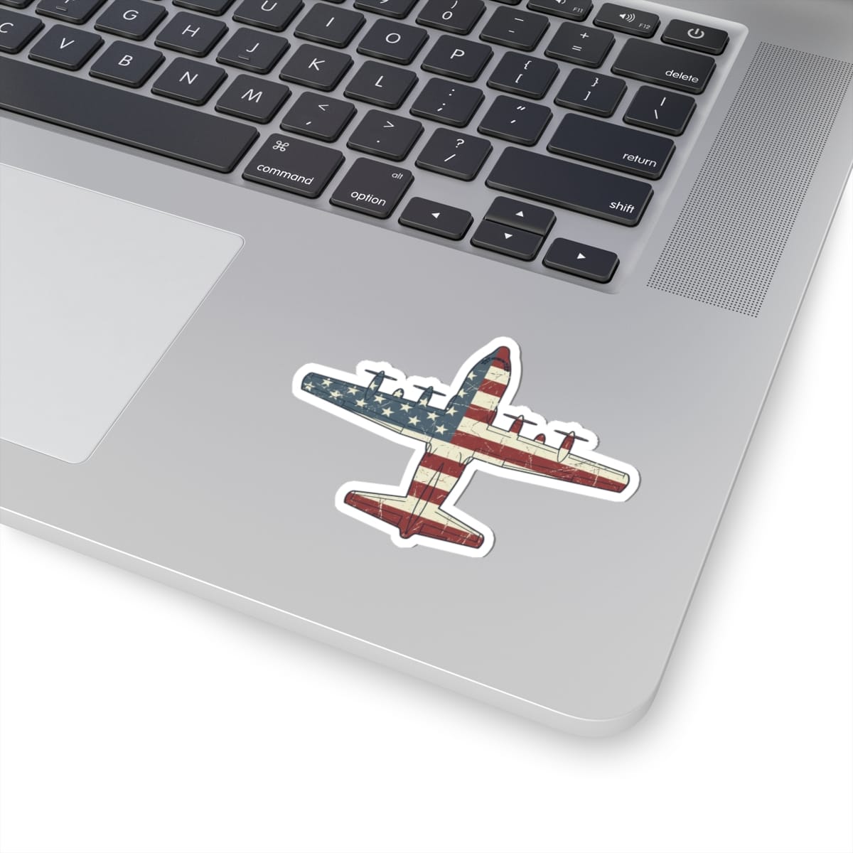 K-Factor Supply Co C-130 Top-Down Flag Sticker