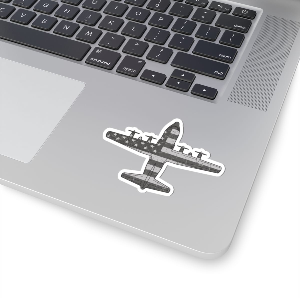 K-Factor Supply Co C-130 Top-Down Flag (Subdued) Sticker