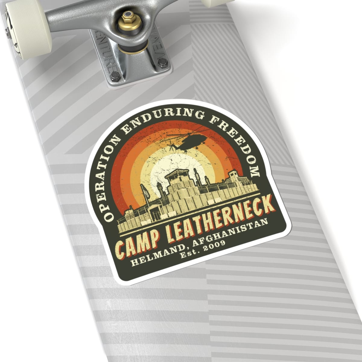 K-Factor Supply Co Camp Leatherneck BCS Sticker