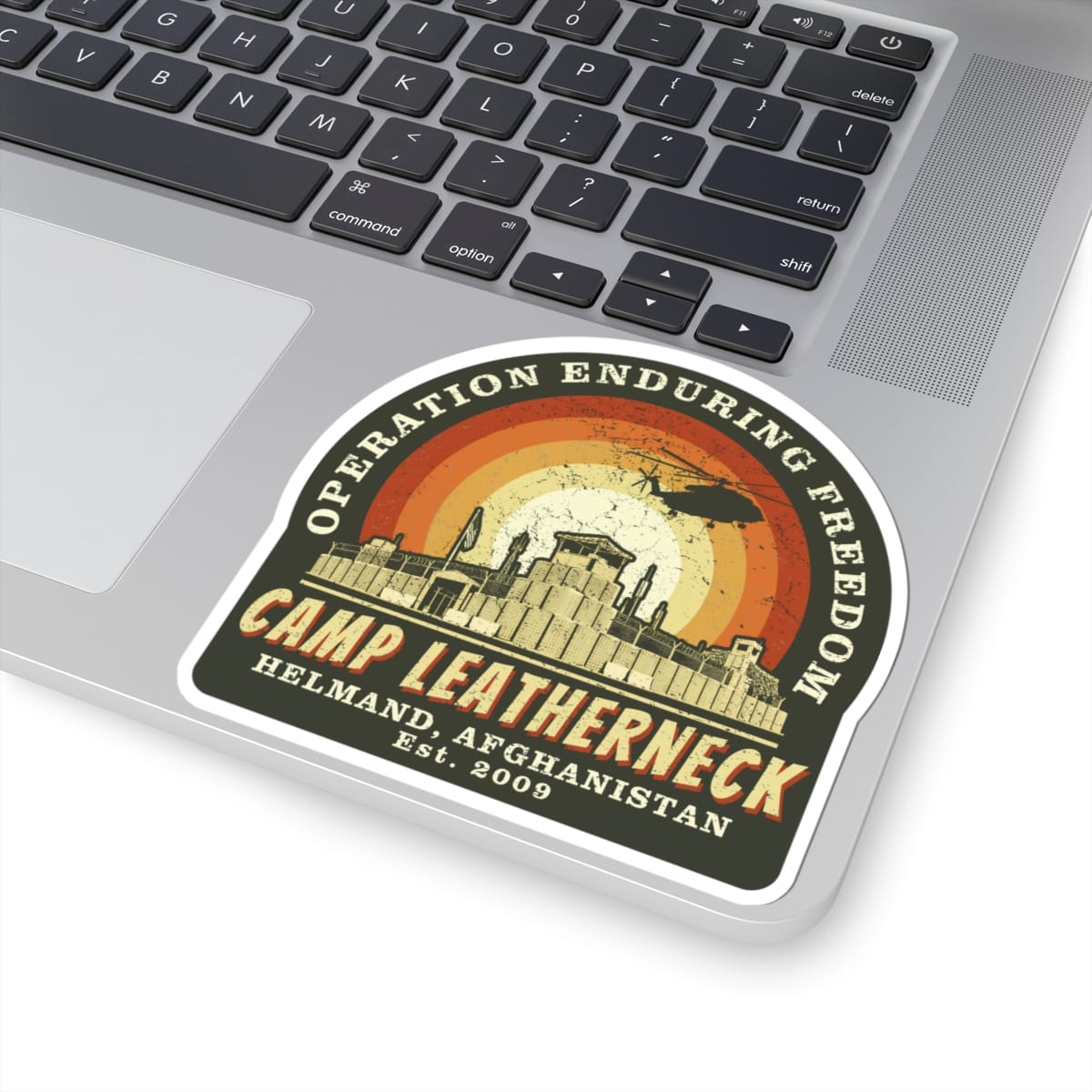 K-Factor Supply Co Camp Leatherneck BCS Sticker
