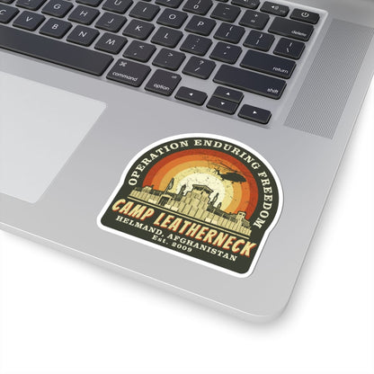 K-Factor Supply Co Camp Leatherneck BCS Sticker
