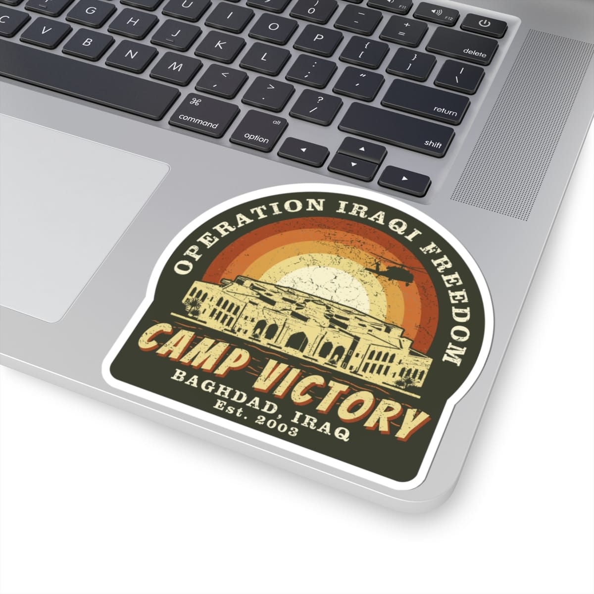 K-Factor Supply Co Camp Victory BCS Sticker