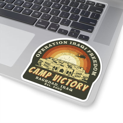 K-Factor Supply Co Camp Victory BCS Sticker
