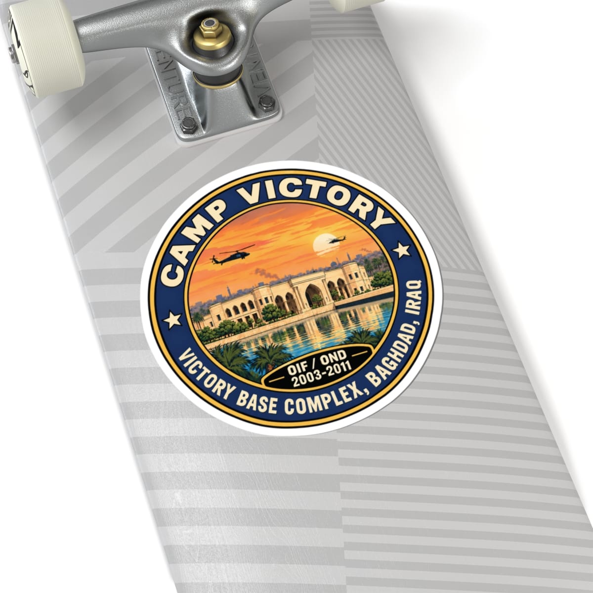 K-Factor Supply Co Camp Victory Icon Mk 1 Sticker