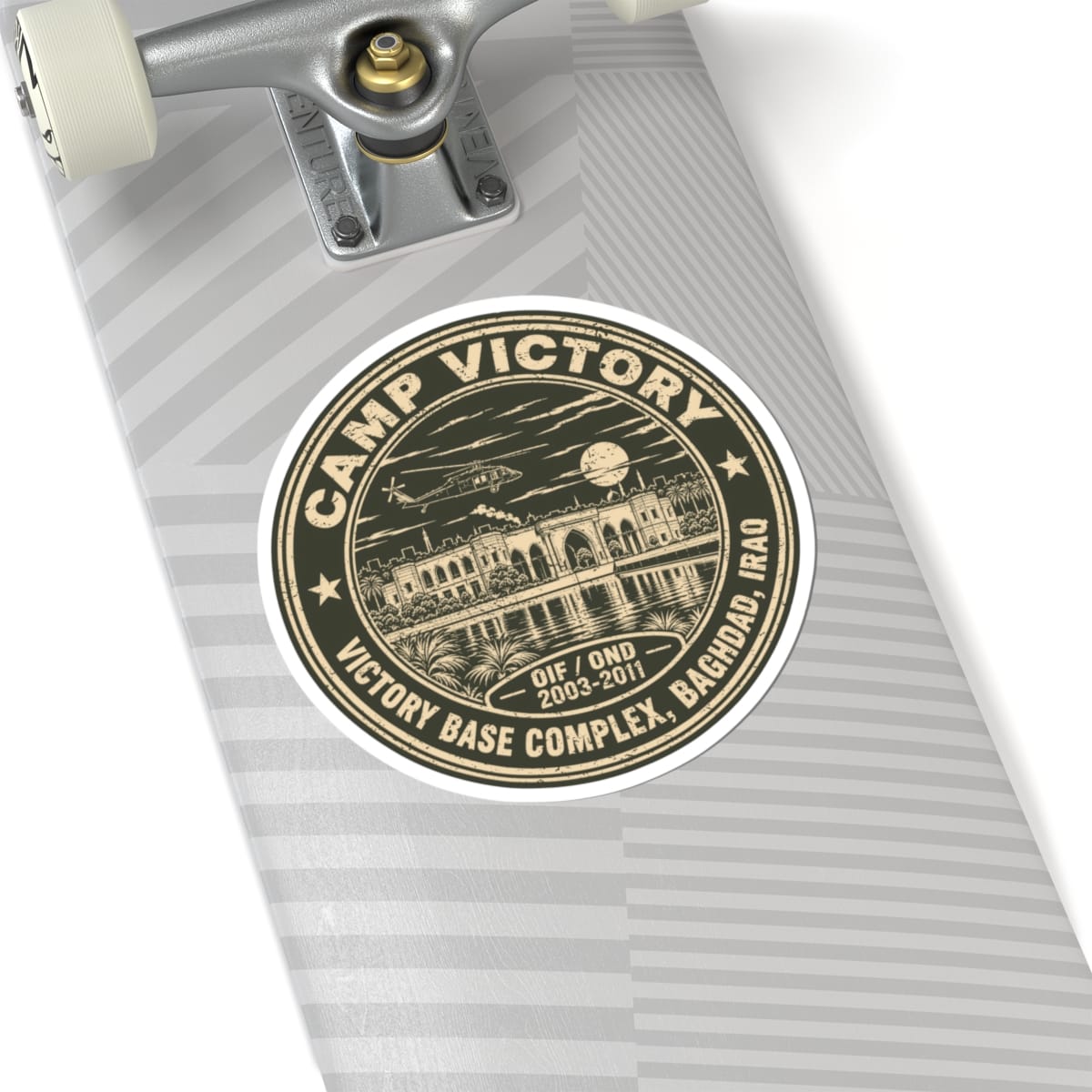K-Factor Supply Co Camp Victory Icon Mk 2 Sticker