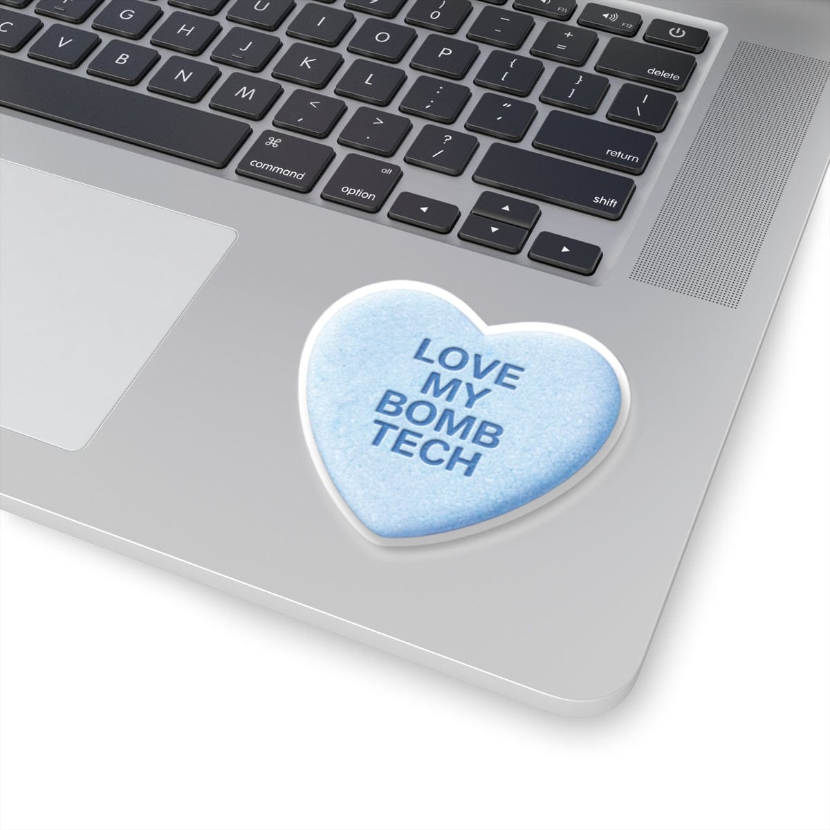 K-Factor Supply Co Candy Heart (Blue) Sticker