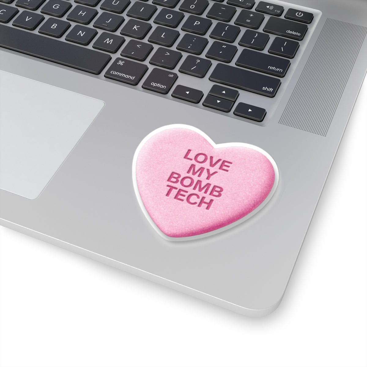K-Factor Supply Co Candy Heart (Pink) Sticker