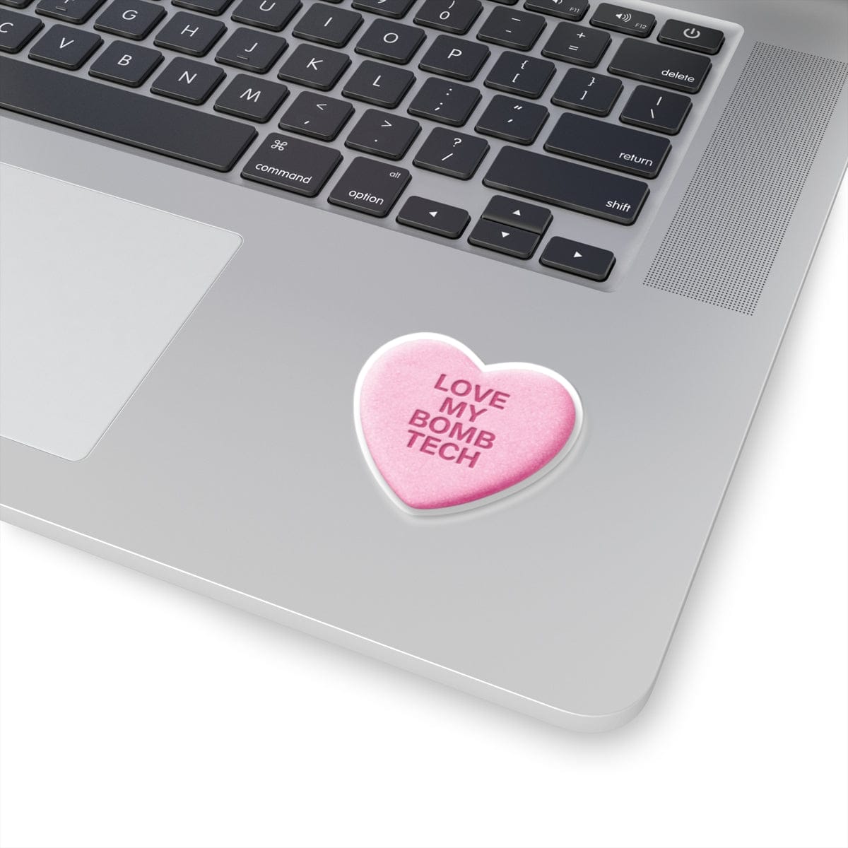 K-Factor Supply Co Candy Heart (Pink) Sticker