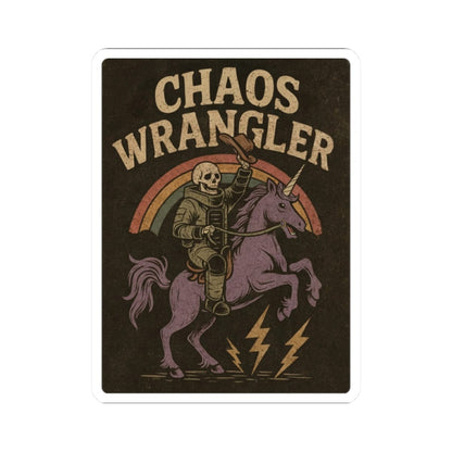 K-Factor Supply Co Chaos Wrangler Sticker 2" × 2"