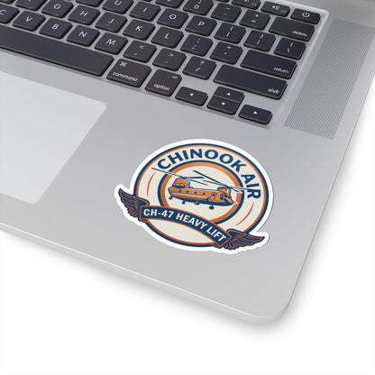 K-Factor Supply Co Chinook Air Icon Sticker