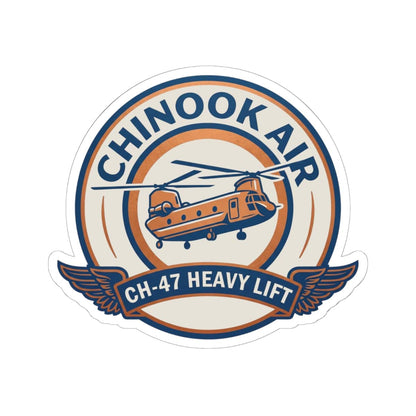 K-Factor Supply Co Chinook Air Icon Sticker 6" × 6"