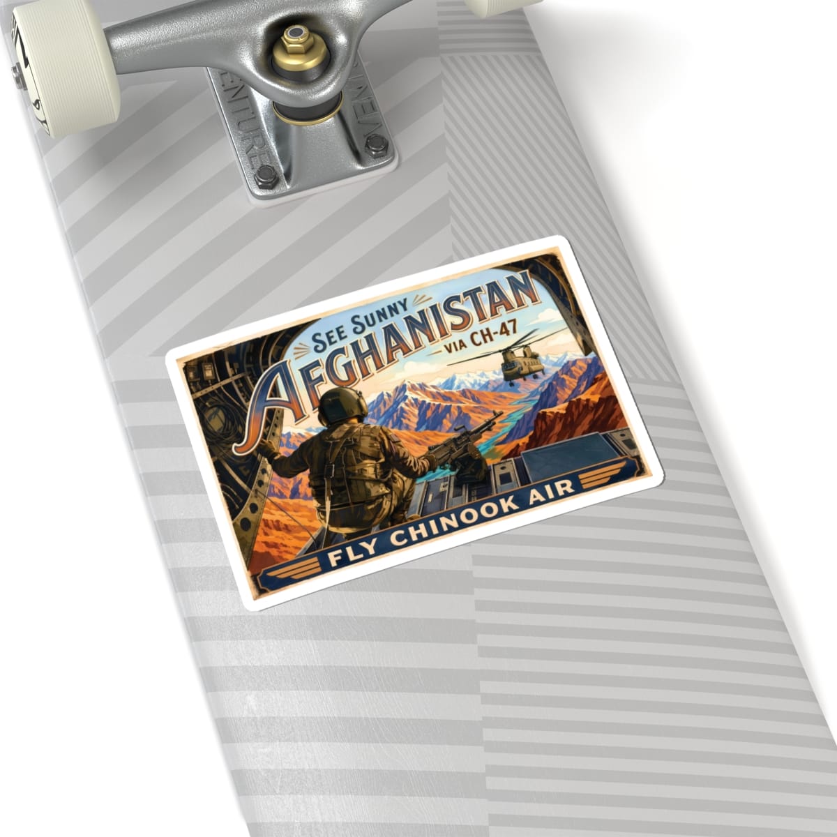K-Factor Supply Co Chinook Air Sticker