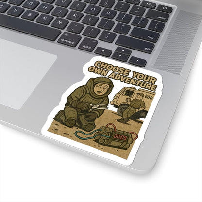K-Factor Supply Co Choose Your Own Adventure Sticker