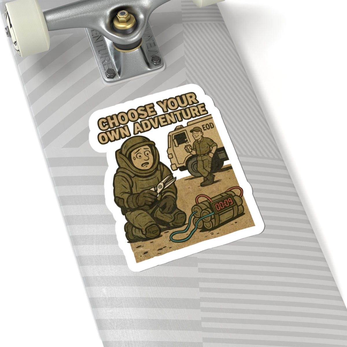 K-Factor Supply Co Choose Your Own Adventure Sticker