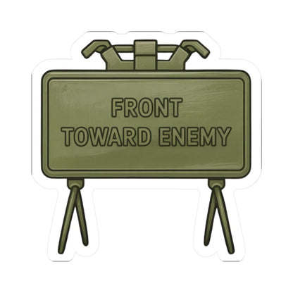 K-Factor Supply Co Claymore Sticker 2" × 2"