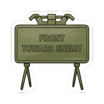 K-Factor Supply Co Claymore Sticker 6" × 6"