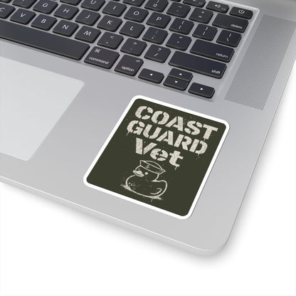 K-Factor Supply Co Coast Guard Vet Sticker