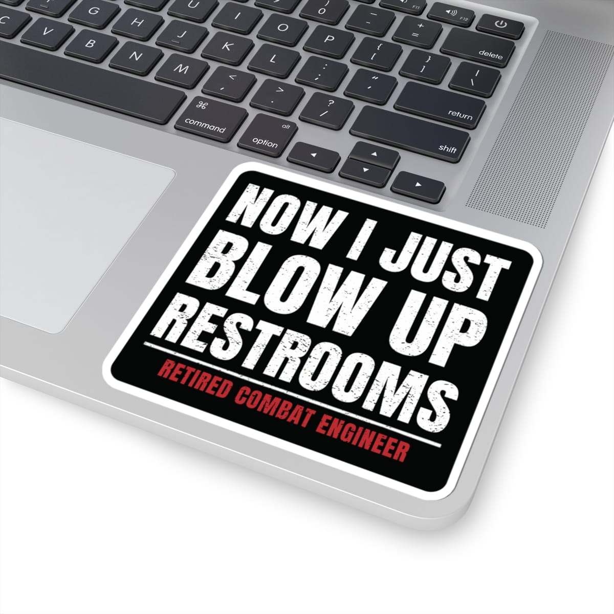 K-Factor Supply Co Combat Engineer - Restrooms Sticker