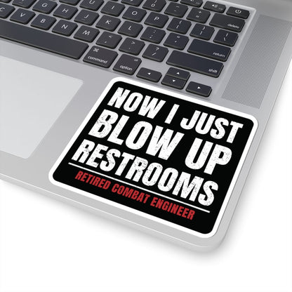 K-Factor Supply Co Combat Engineer - Restrooms Sticker