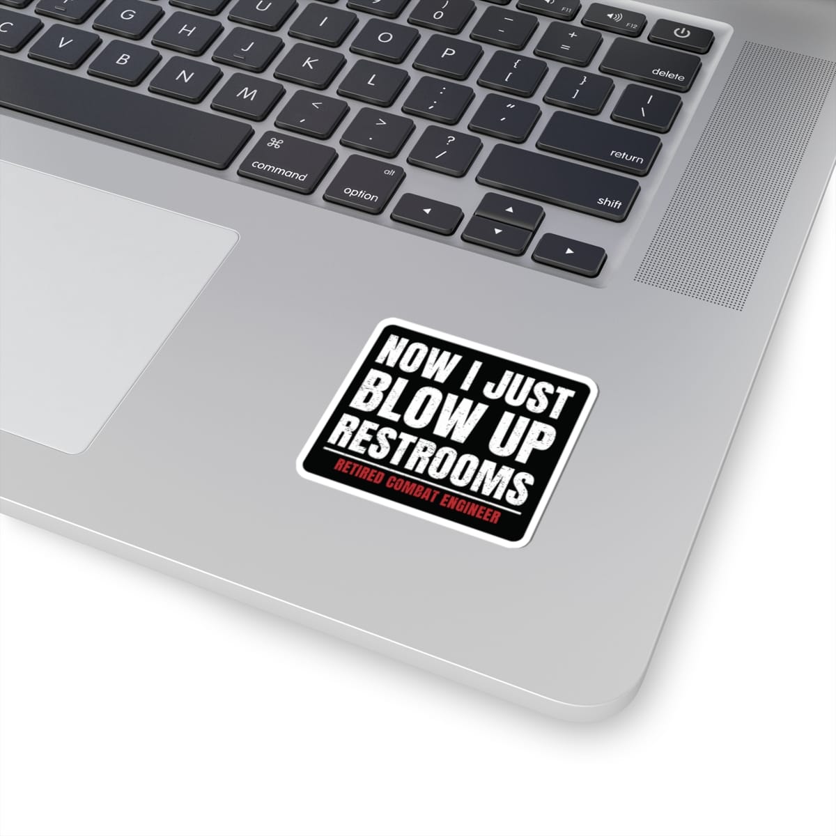 K-Factor Supply Co Combat Engineer - Restrooms Sticker