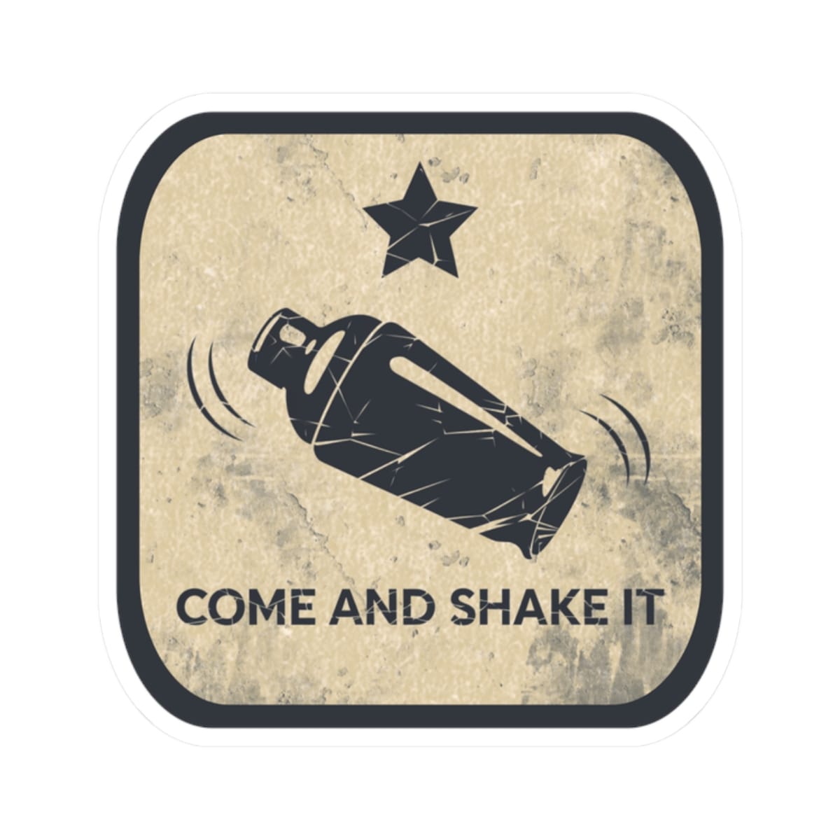 K-Factor Supply Co Come and Shake It Mk 2 Sticker 2" × 2"