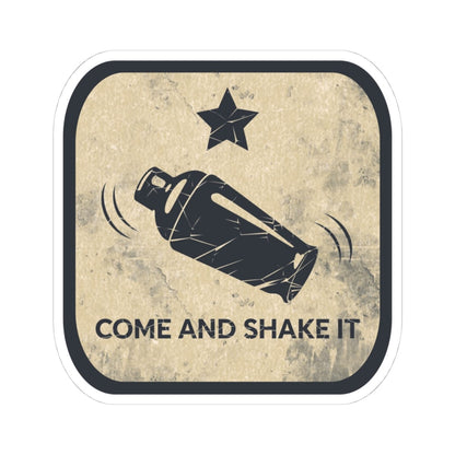 K-Factor Supply Co Come and Shake It Mk 2 Sticker 4" × 4"