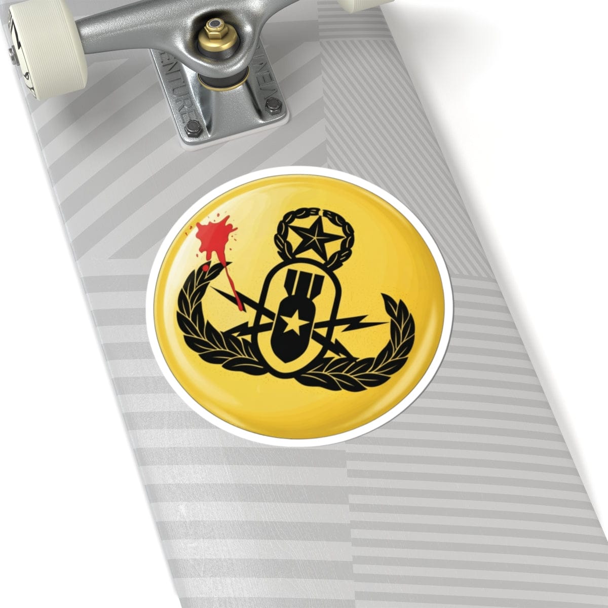 K-Factor Supply Co Comedian Crab Sticker