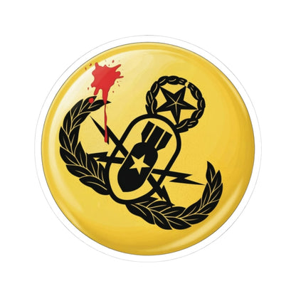 K-Factor Supply Co Comedian Crab Sticker 3" × 3"