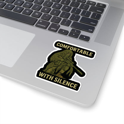 K-Factor Supply Co Comfortable with Silence Sticker