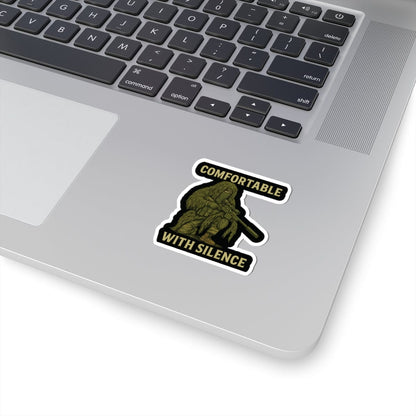 K-Factor Supply Co Comfortable with Silence Sticker