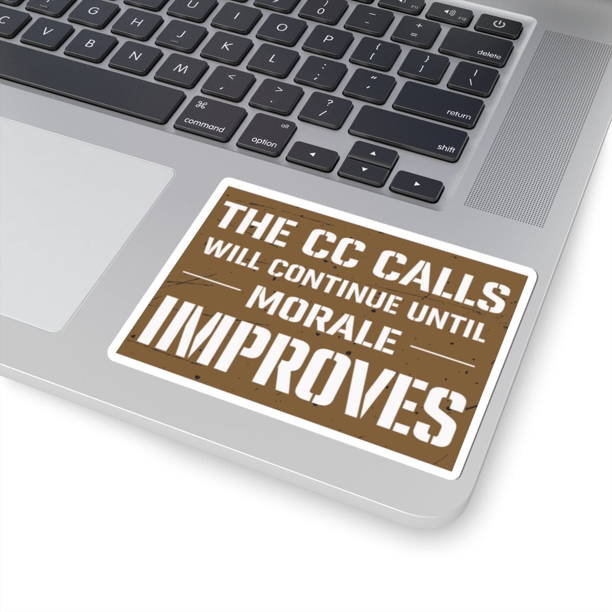 K-Factor Supply Co Commander's Call Morale Sticker