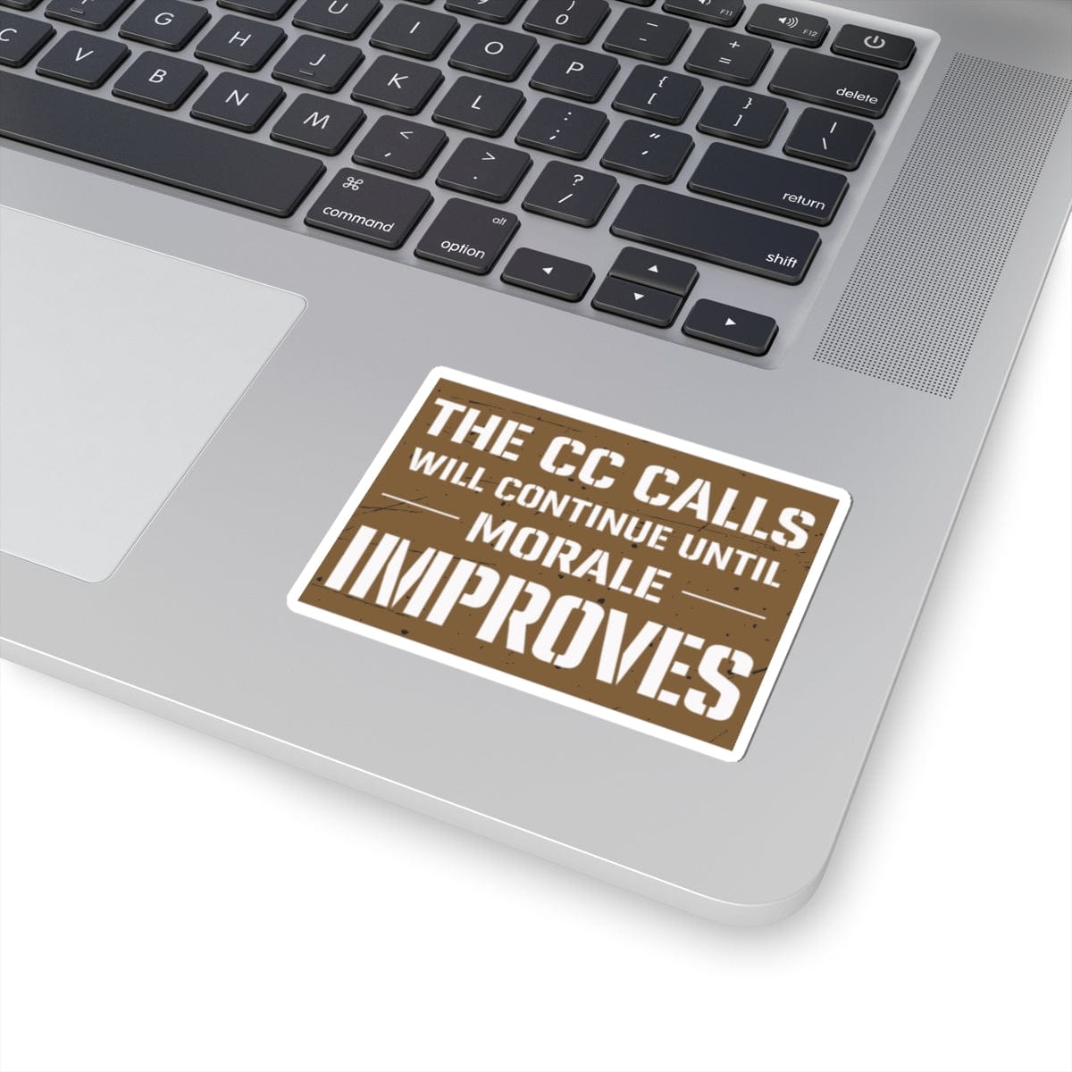 K-Factor Supply Co Commander's Call Morale Sticker